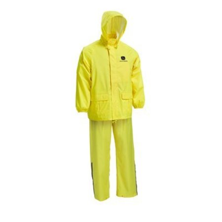 SAFETY WORKS Jd Lg 2Pc Yel Rain Suit JD44510/L